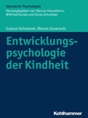 cover image of Entwicklungspsychologie der Kindheit